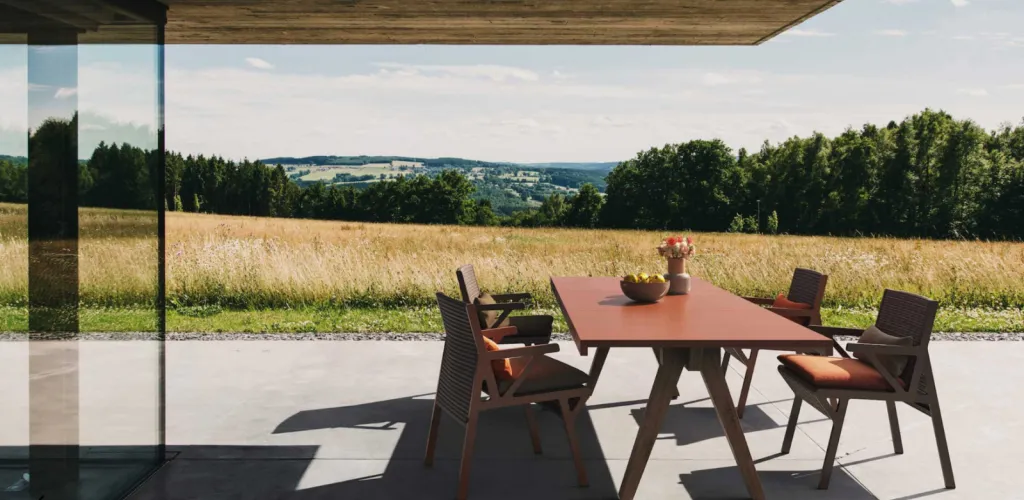 Kettal des meubles d'extérieurs de haute qualité.