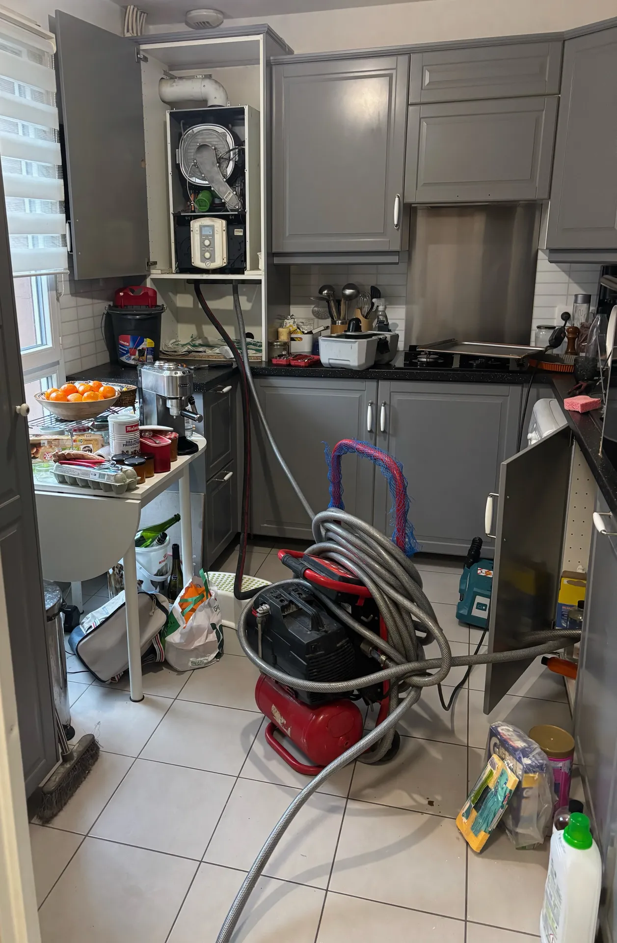 Désembouage d’un réseau de chauffage avec une chaudière Chaffoteaux Maury dans une maison à Rosny-sous-Bois

