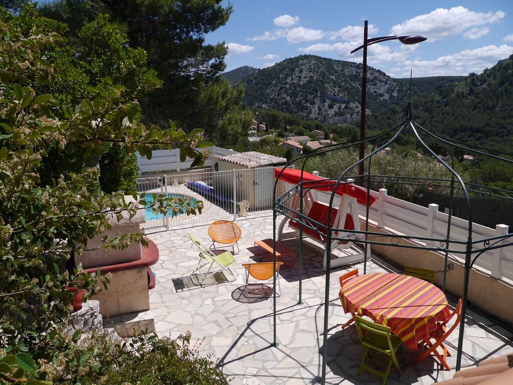 Vente maison piscine carnoux