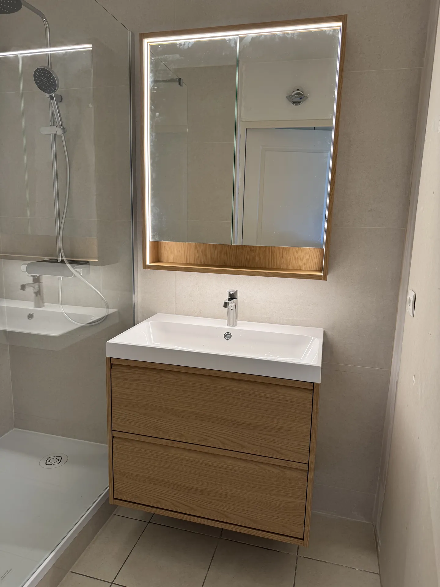 rénovation d’un salle de bain à Marseille 12 eme 