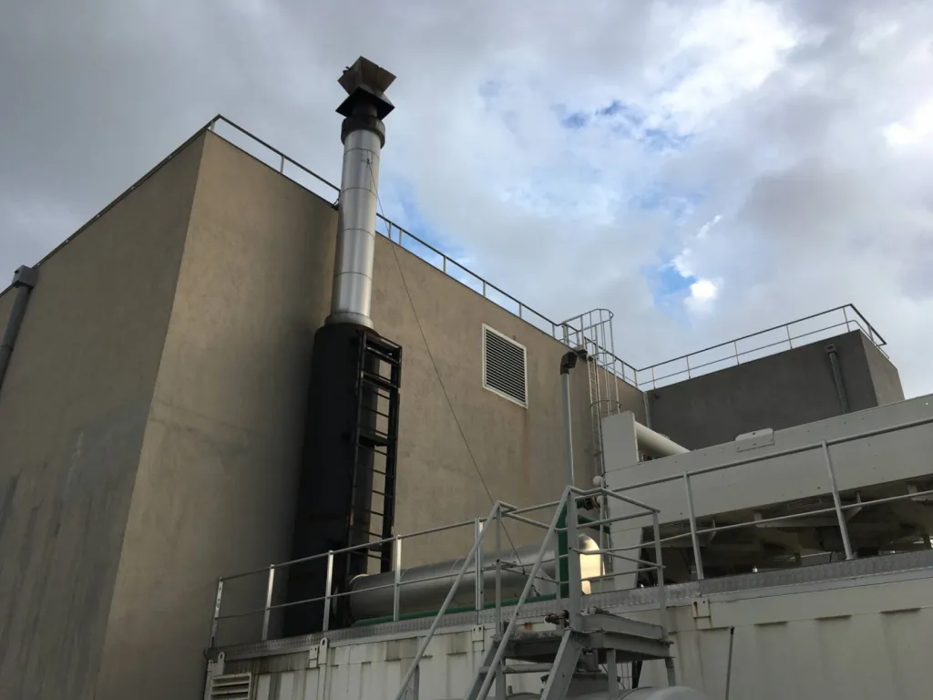échappement groupe électrogène