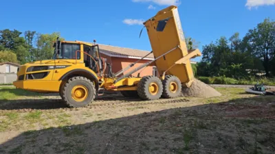 devis pour location en urgence d'un tombereau à cenon