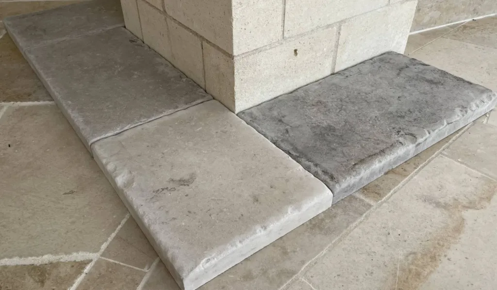 Montagnac d'Auberoche, la plus belles pierres françaises tendances pour sol dallage intérieur et extérieur PARIS - LYON - UZÈS - NÎMES - BEZIERS - AVIGNON - BASTIA LP PIERRE NATURELLE à PERIGUEUX 