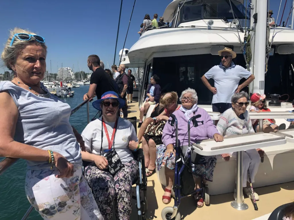 sortie catamaran Les Palatines GRAU DU ROI