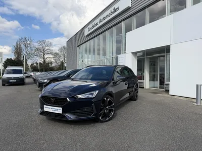 Cupra Leon Sportstourer hybride occasion à proximité du Havre : break sportif VZ 245 ch disponible chez Caudebec Automobiles