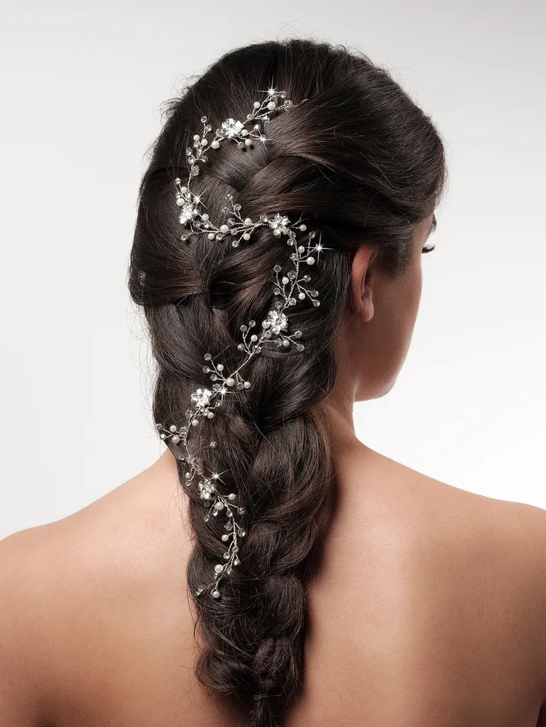 Bijoux de cheveux en strass pour mariée à Marseille près de la valentine