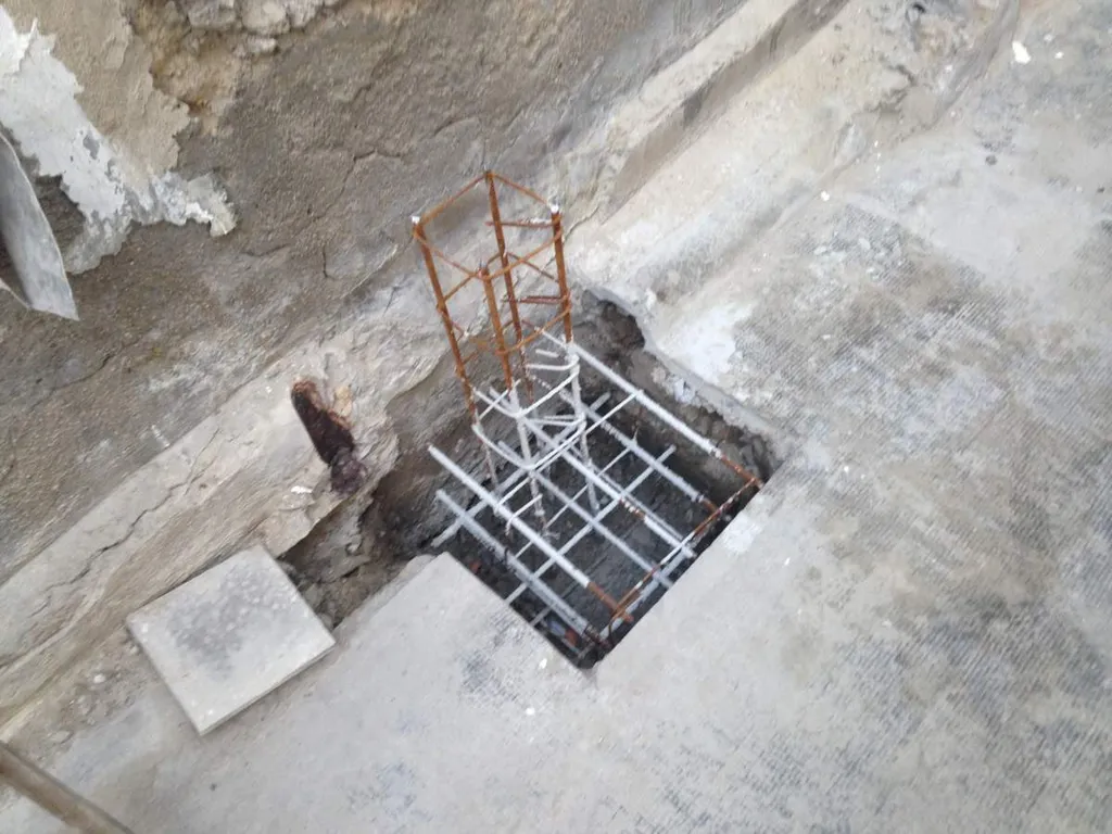 Réalisation d'un toit terrasse à Salon de Provence - fondation structure porteuse