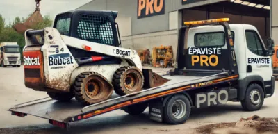 épaviste bob cat engin de chantier aubagne