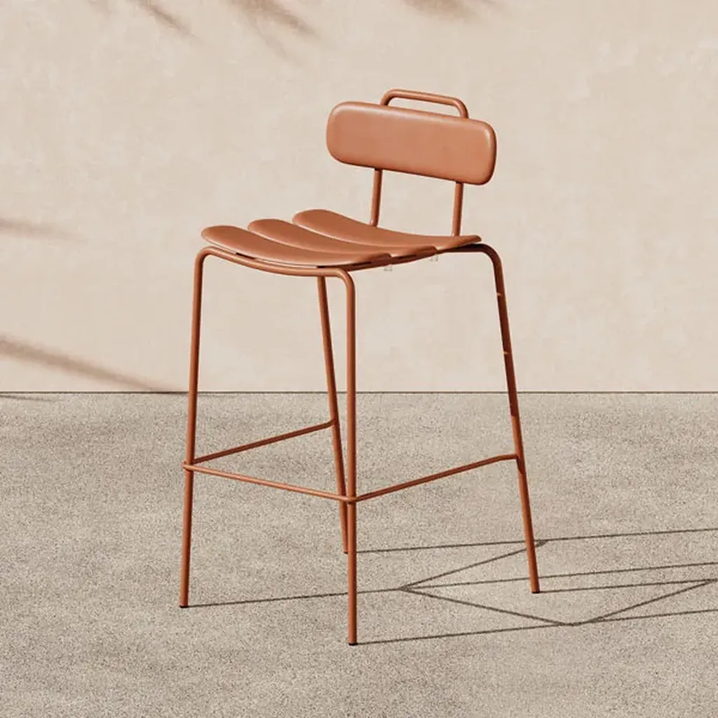 Tabouret Doli extérieur professionnel – assise haute robuste & design moderne à Marseille, Région PACA pour terrasses horeca, bars et zones lounge