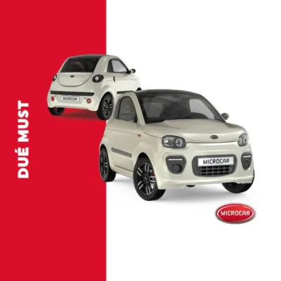 Vente voiture sans permis MICROCAR Dué 6+ MUST moteur DCI