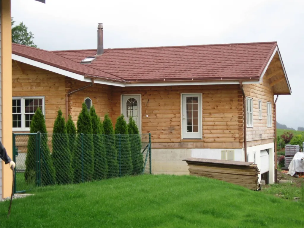 Toiture Maison Madriers GERARD Senator