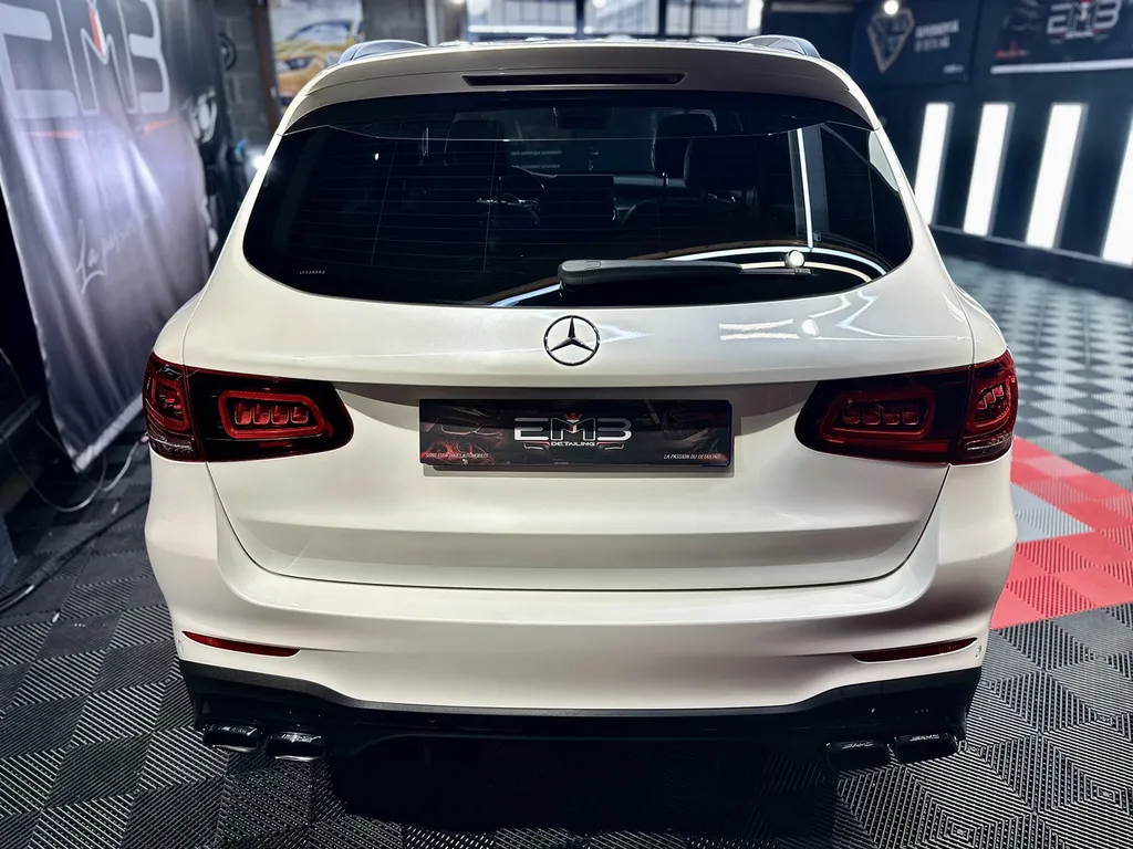 Traitement céramique auto lyon protection carrosserie Mercedes GLC 63 AMG