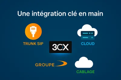 Installation clé en main avec installation IPBX, Téléphone, abonnement trunk sip et portabilité de votre numéro.