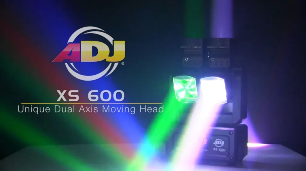 location d'un jeu de lumière  lyre à led ADJ XS600