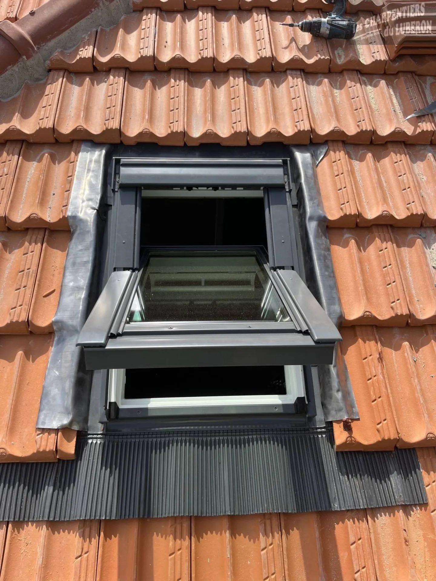 Velux 55x78 ouvert