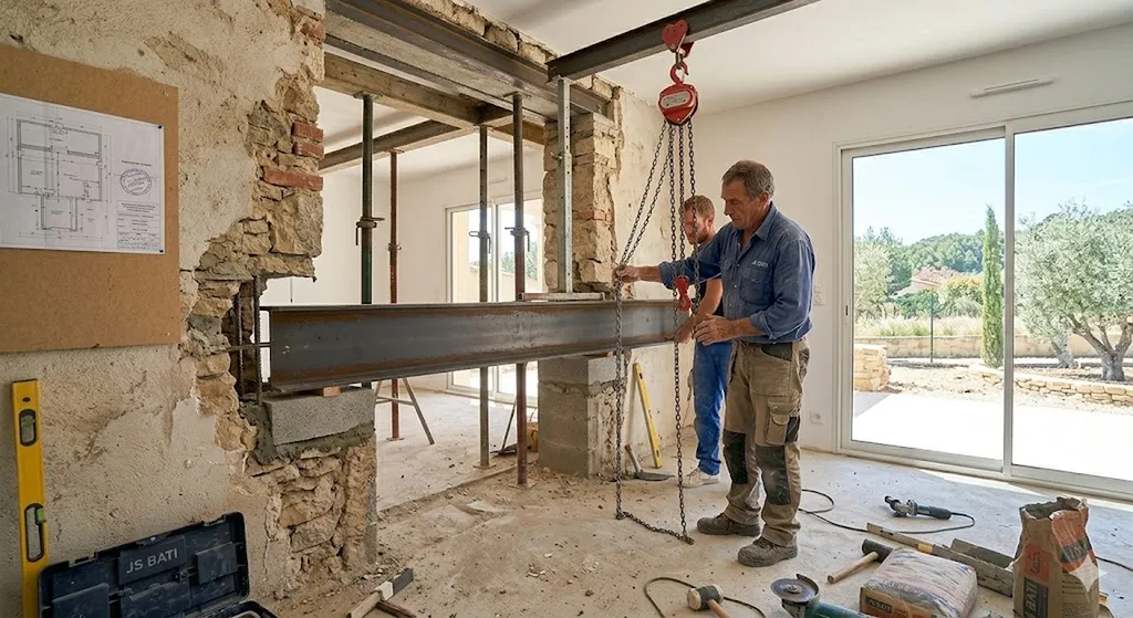 Rénovation d'Exception à Perthuis : Ouverture de Mur Porteur et Transformation par un Maçon Qualifié