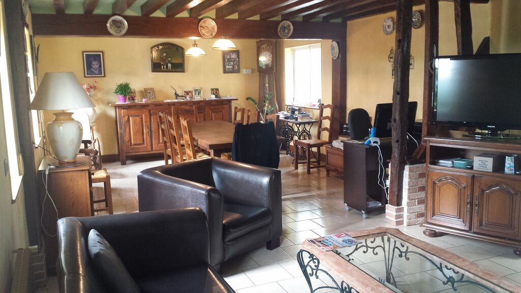 Maison avec terrain et 3 chambres