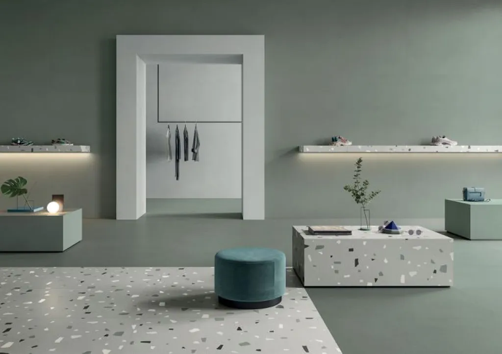 Le carrelage NUANCES, idéal à Rouen, joue sur la couleur pour personnaliser vos sols avec élégance.