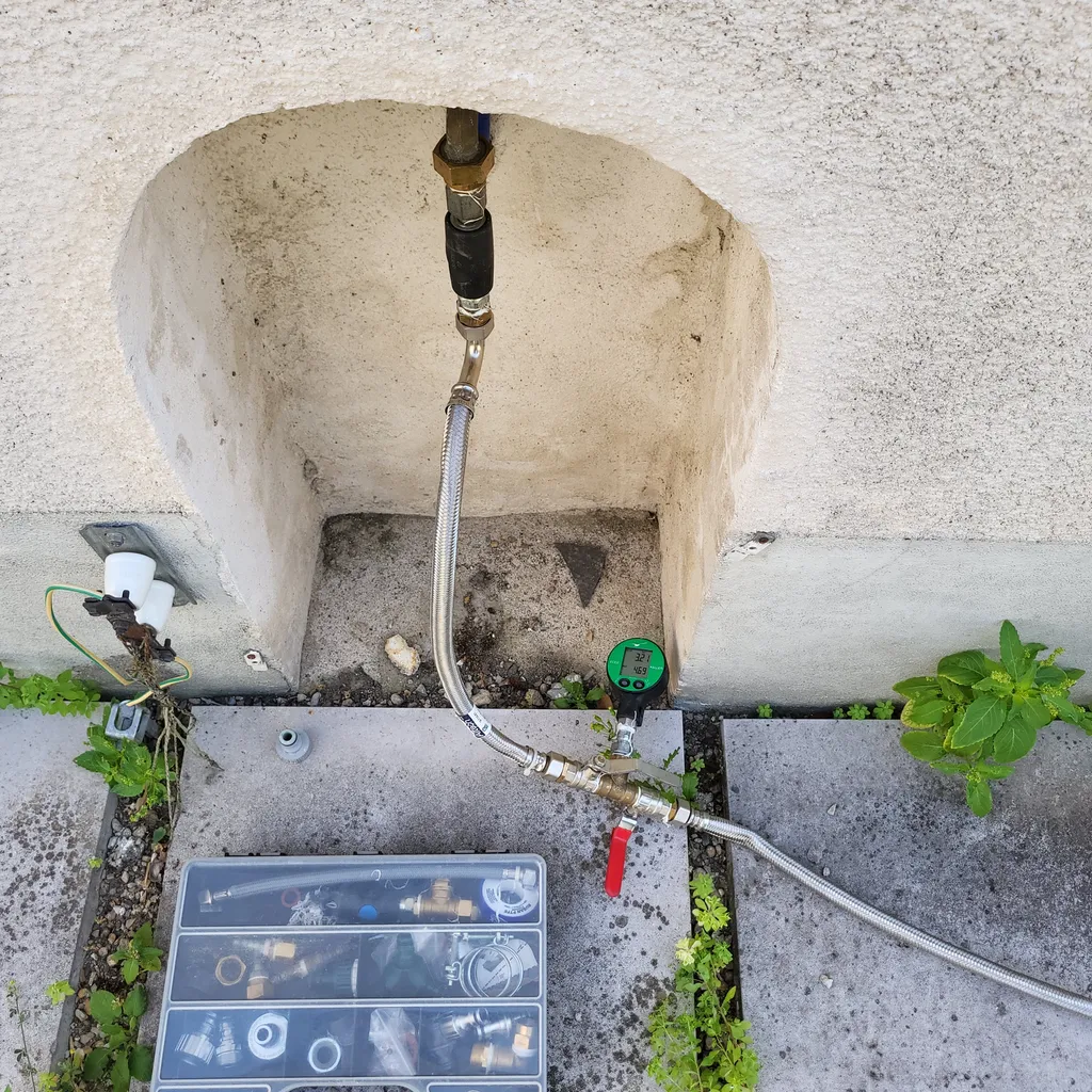 Détection de fuite non visible en cas de surconsommation d'eau