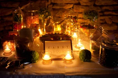candy bar mariage luxe provence