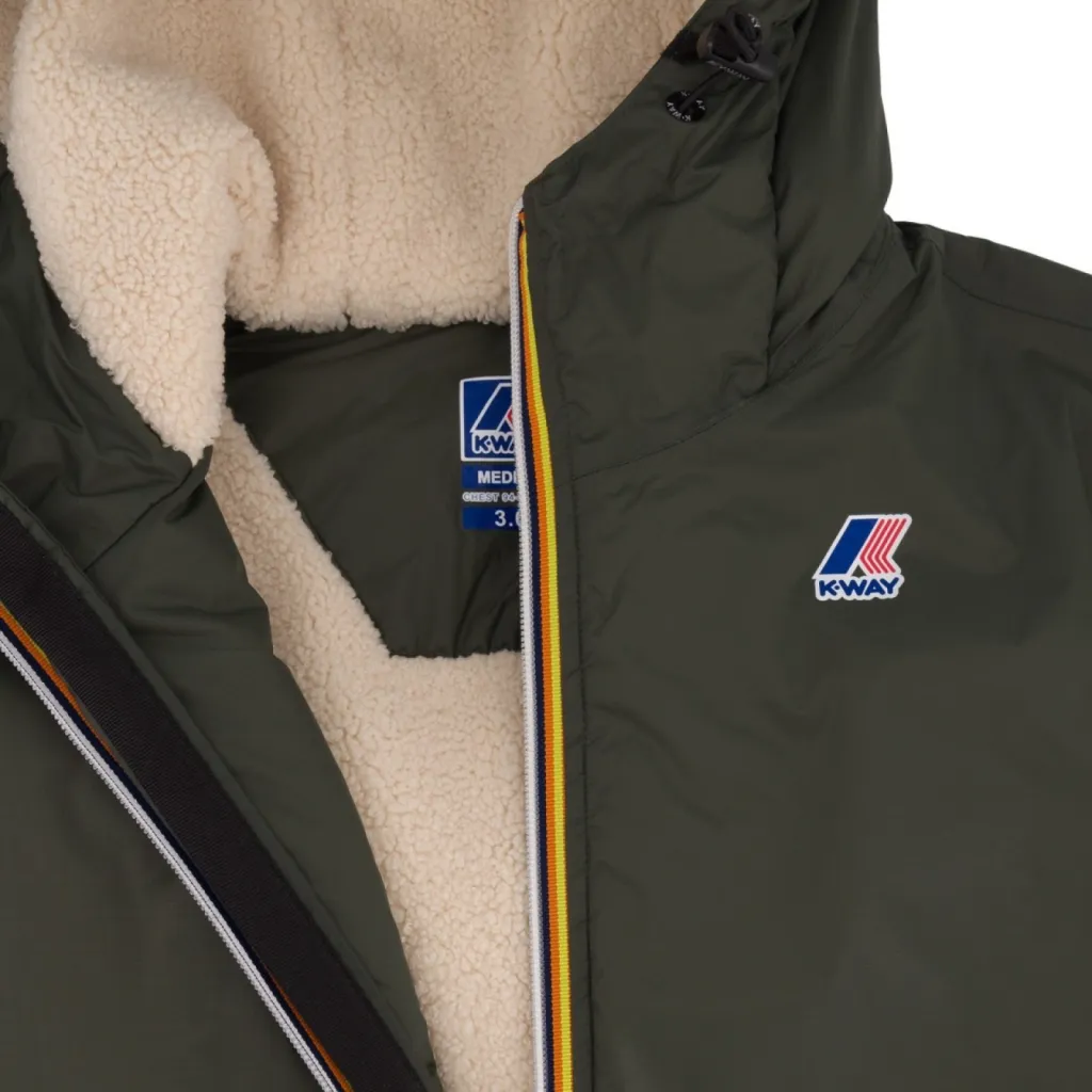 Parka fourrée mixte - K-Way Eiffel Orsetto