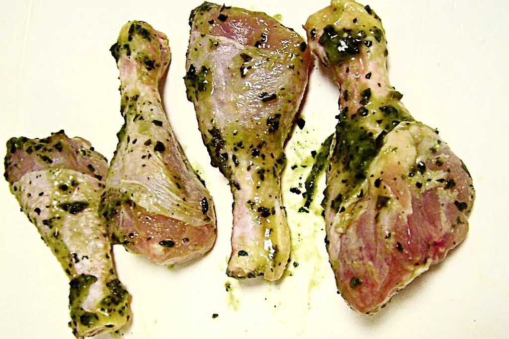 Pilon de poulet à la persillade
