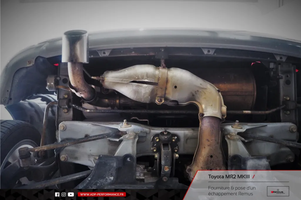 Ligne d'échappement Remus Toyota MR2 MK3 Montpellier - ADP Performance
