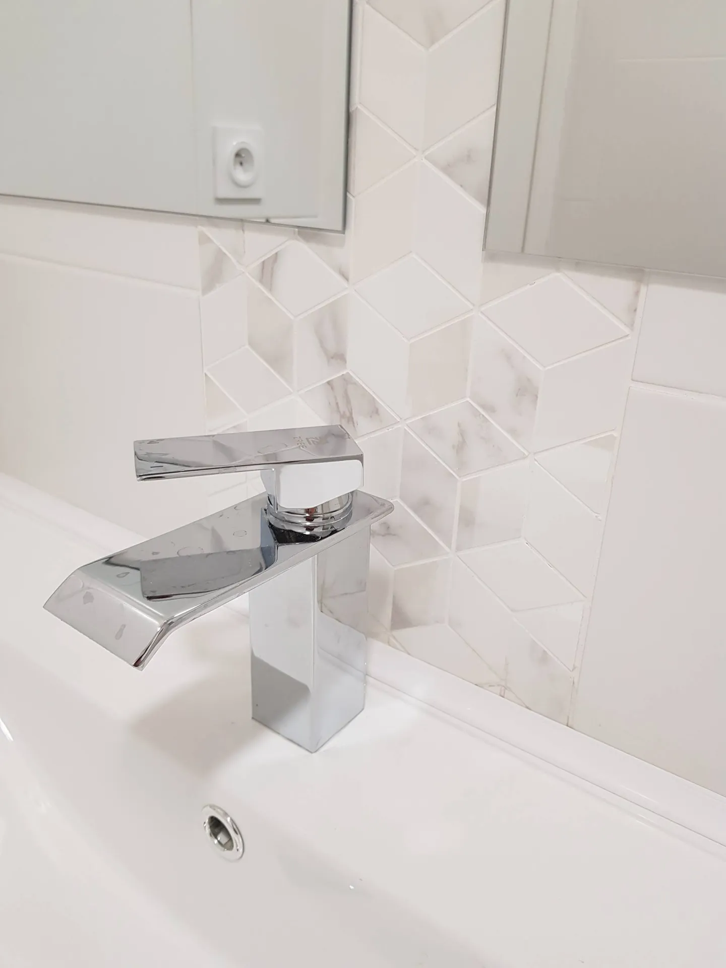 Second œuvre, plomberie et douche italienne avec architecte d’intérieur