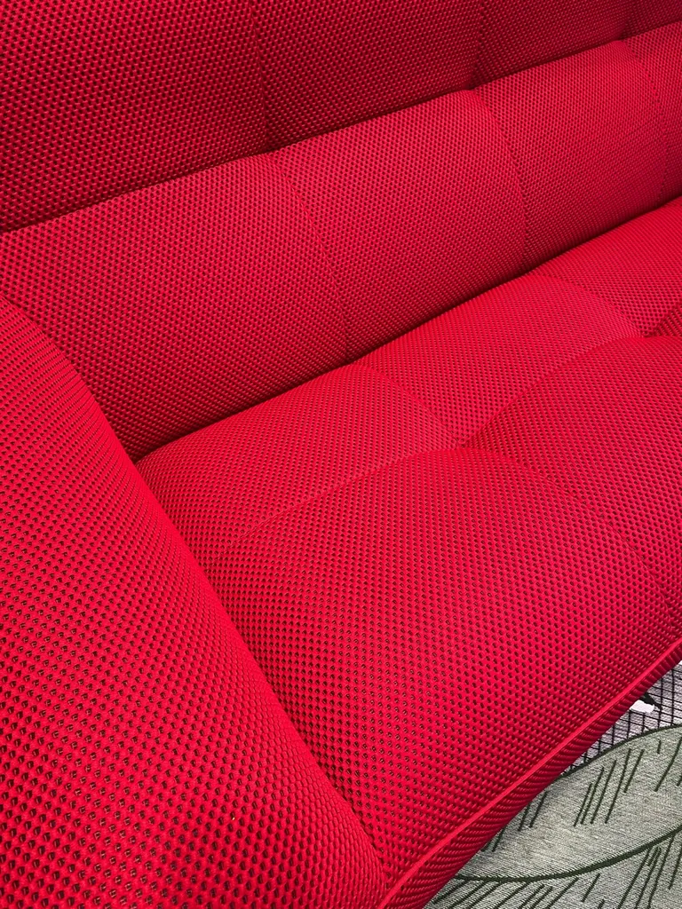 Canapé 3 places Albatros rouge