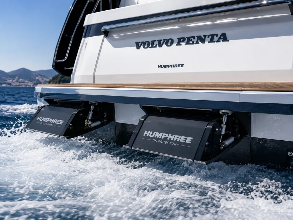 Stabilisateurs Humphree:  Réduisez le roulis et le tangage jusqu'à 50% sur votre bateau