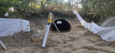 Curage et terrassement pour investigation ouvrages hydrauliques