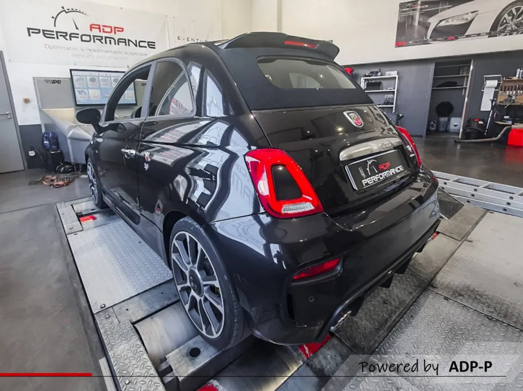 Reprogrammation moteur Stage 1 Conversion bio éthanol E85 FIAT 595 ABARTH 1.4T TURISMO 165CV | ADP Performance Marignane