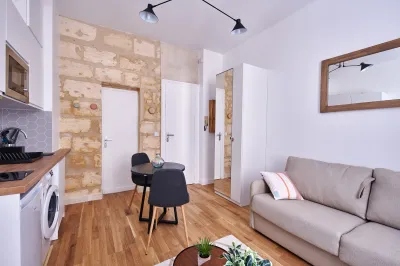 Rénovation complète studio investissement locatif Bordeaux 
