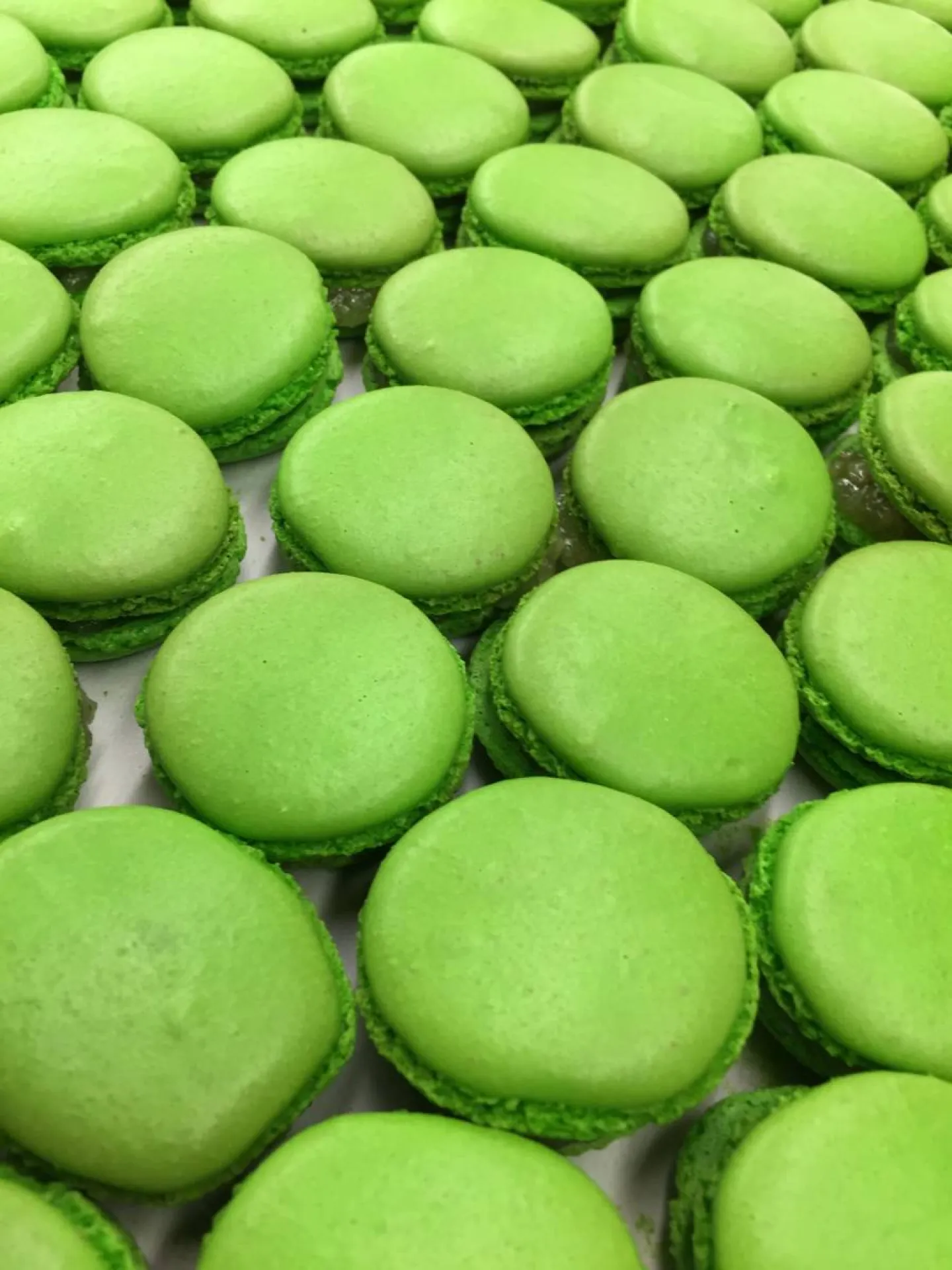 macarons au citron vert,lièrgues