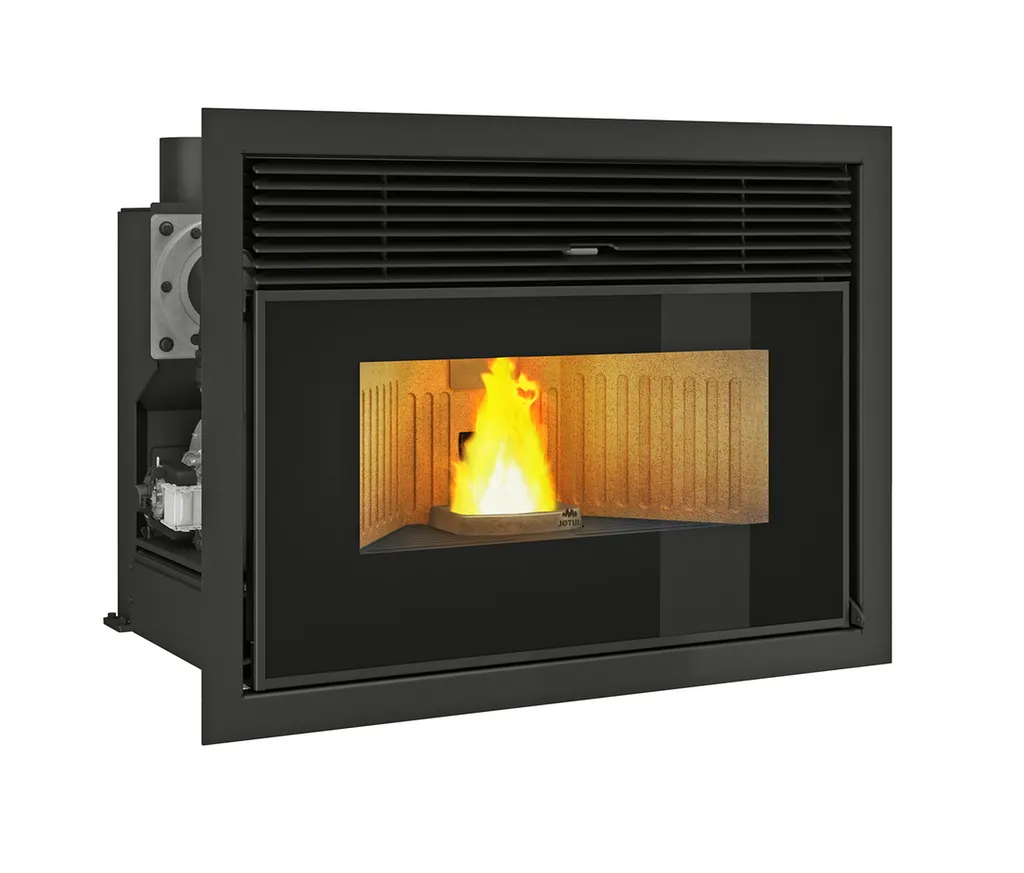 Jotul PC 801 Noir en feu