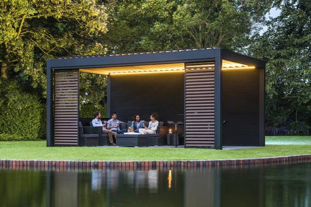 Lames LED pour pergola bioclimatique renson