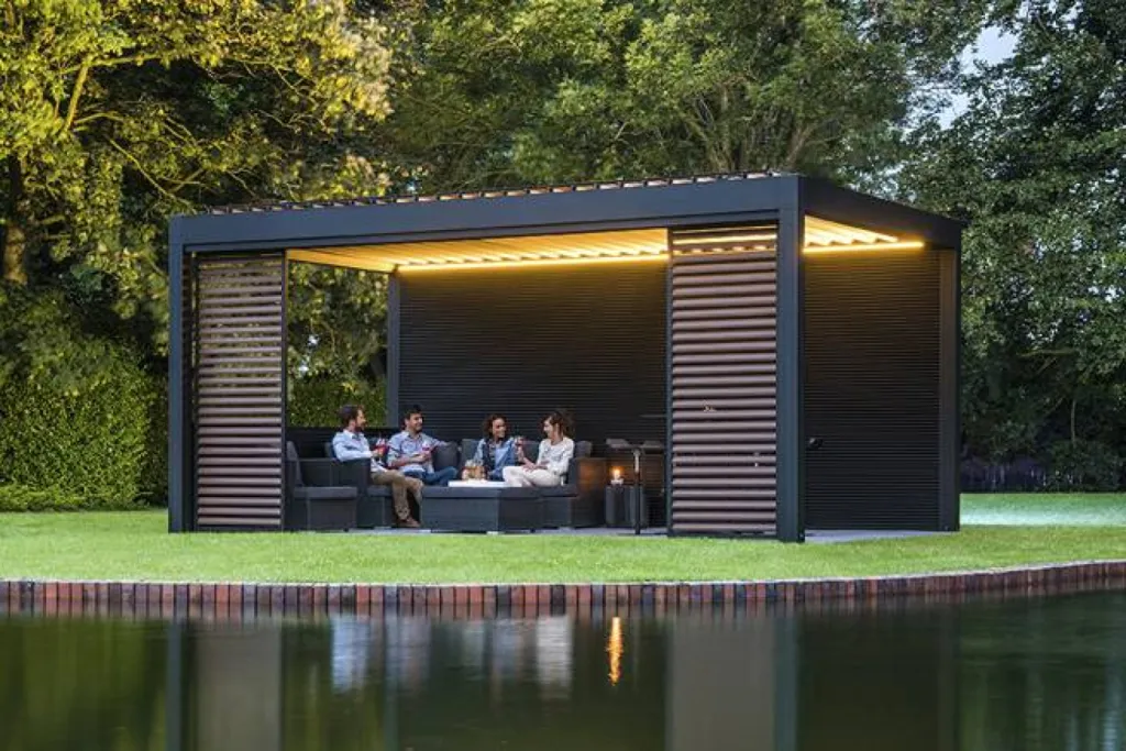 Lames LED pour pergola bioclimatique renson