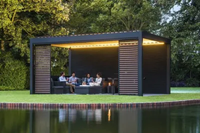 Lames LED pour pergola bioclimatique renson