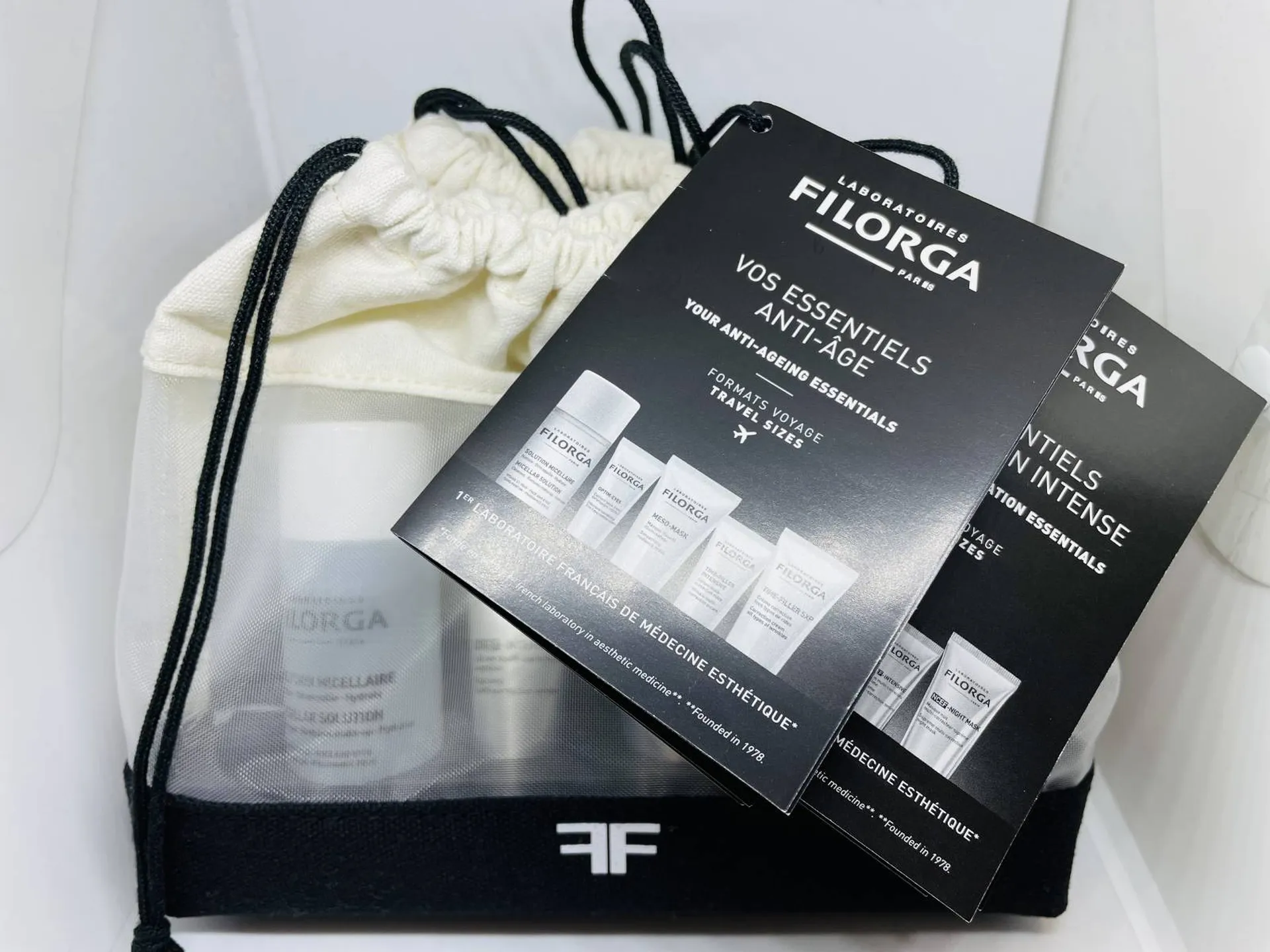 Trousse de voyage filorga en pharmacie