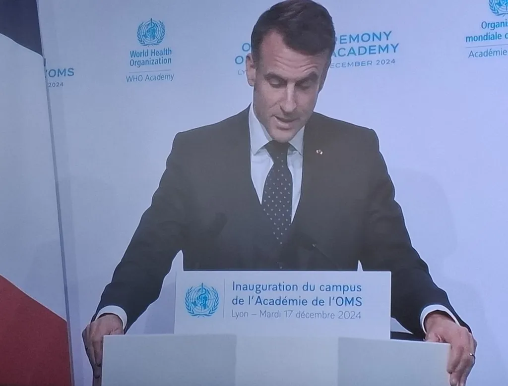 Inauguration du nouveau campus de l'Académie de l'OMS à Lyon