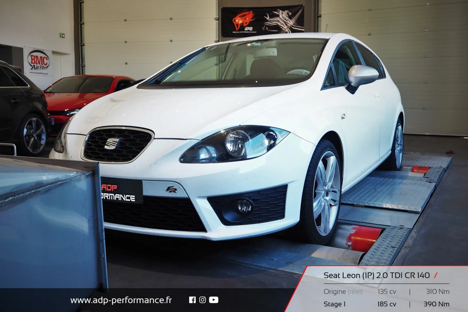 Reprogrammation moteur Plan de Campagne Seat Leon 2.0 TDI CR ADP Performance