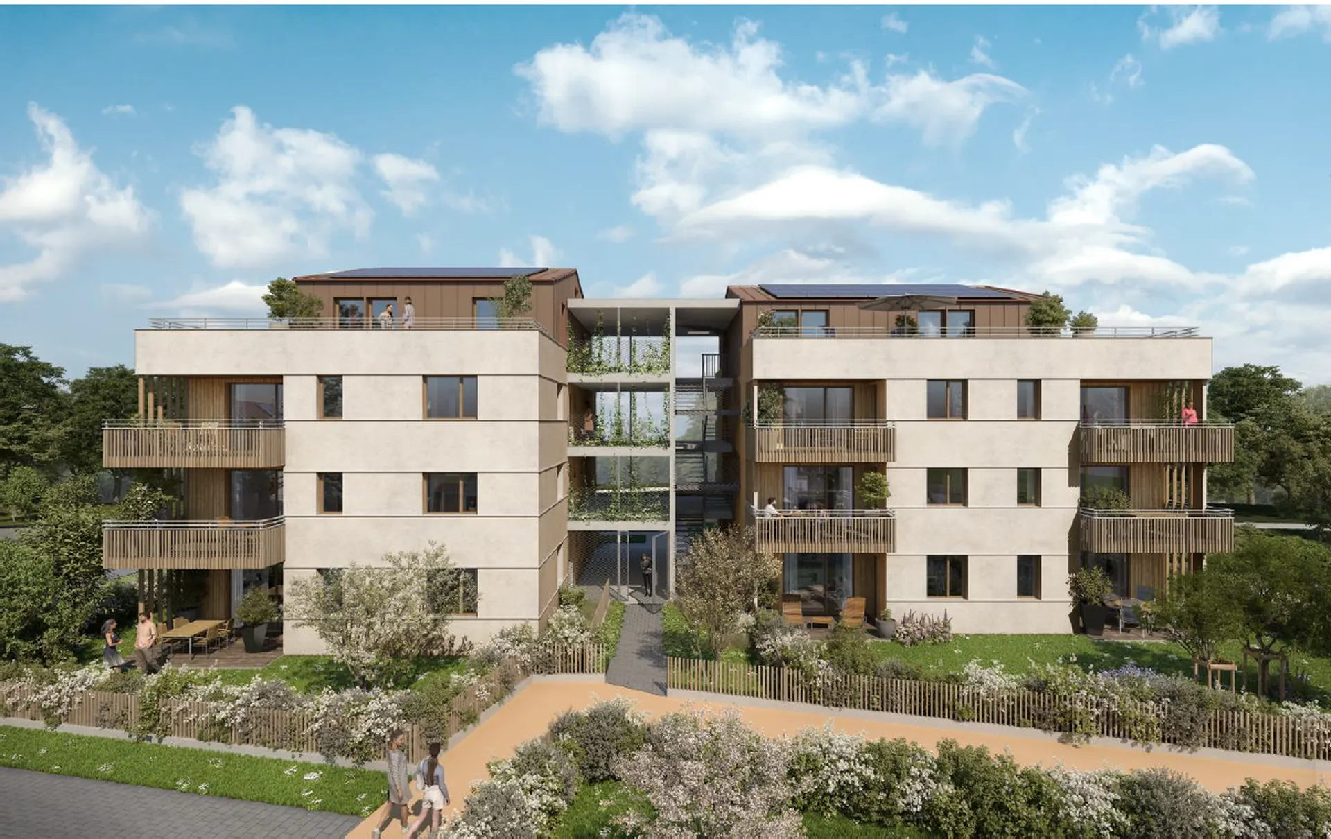 Nouveau programme résidentiel à Ittenheim au cœur d’un quartier paysager moderne et durable