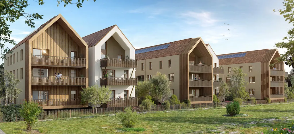 Notre zone d'activité pour ce serviceDuplex neuf sur plan avec livraison rapide et prestations haut de gamme pour primo-accédants proche des espaces verts au calme à