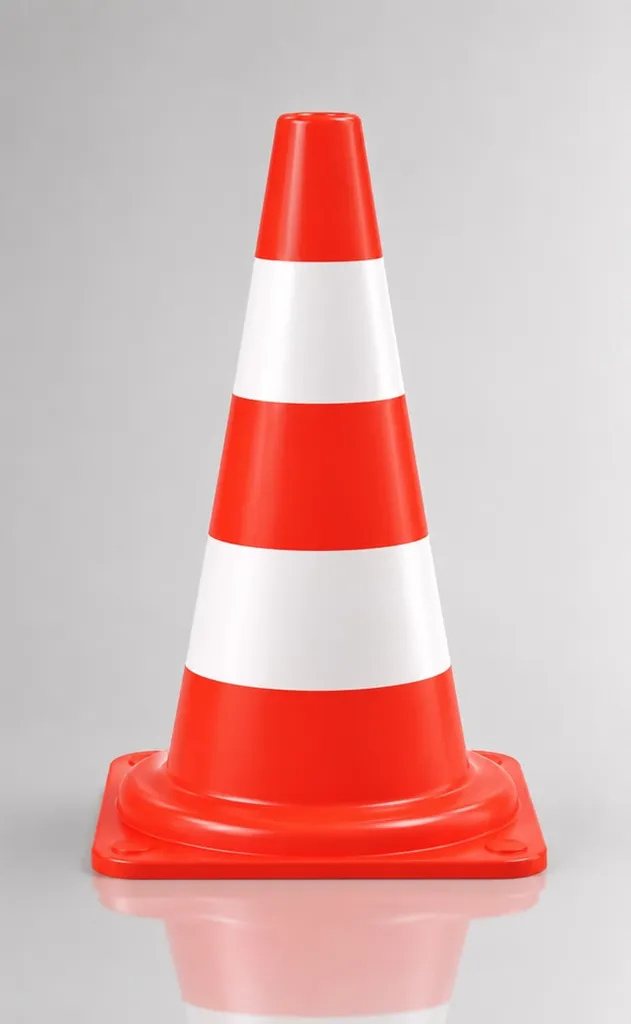 Cône de Signalisation K5a – Délimitez et Sécurisez vos Zones d'Intervention