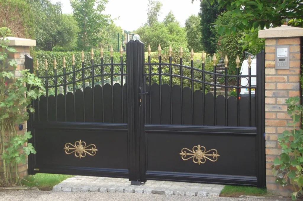 Portails Aluminium rétro