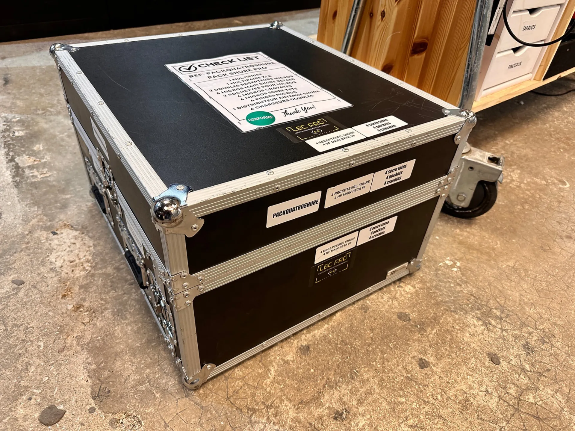 PACK QUATRO SHURE PRO