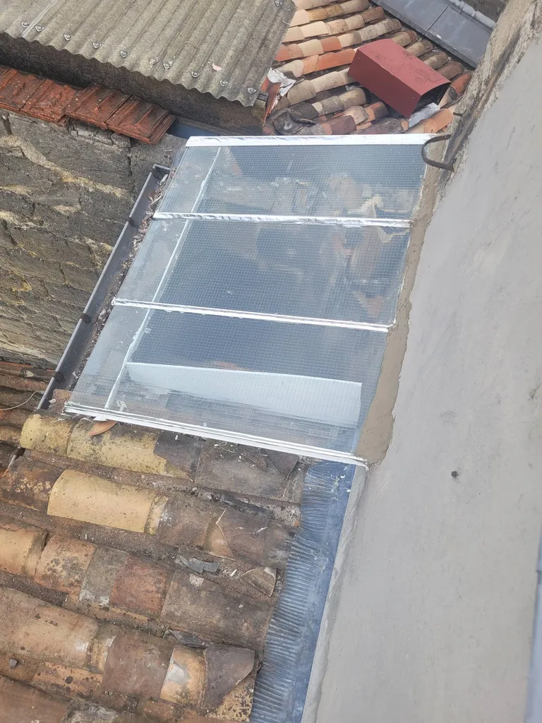 Restauration verriere de toit à Bordeaux centre