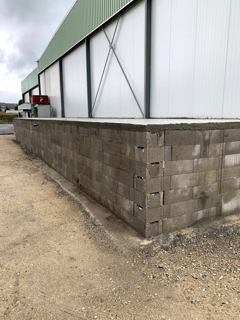 Réalisation d'un quai à chateaurenard