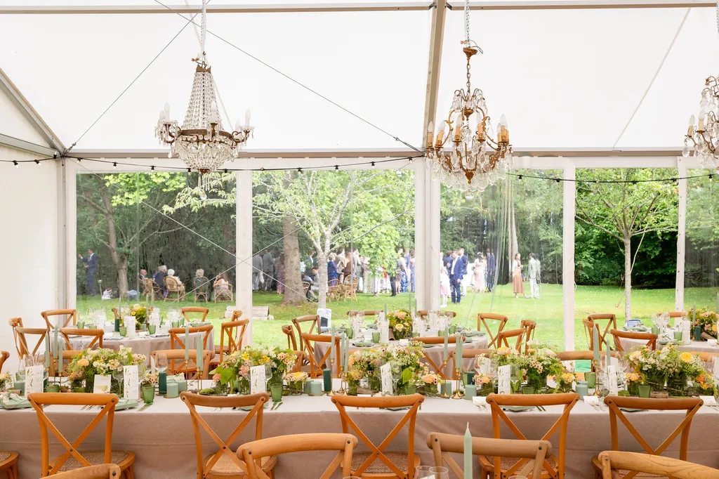 dîner de mariage normandie