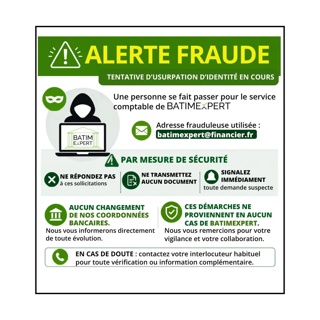 ALERTE FRAUDE